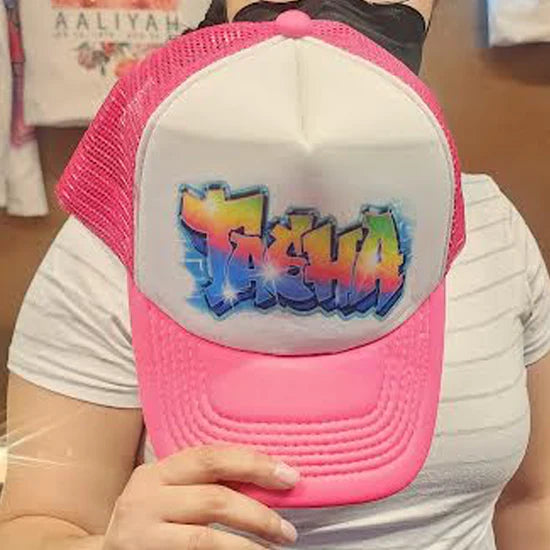 Custom Text Trucker Hat