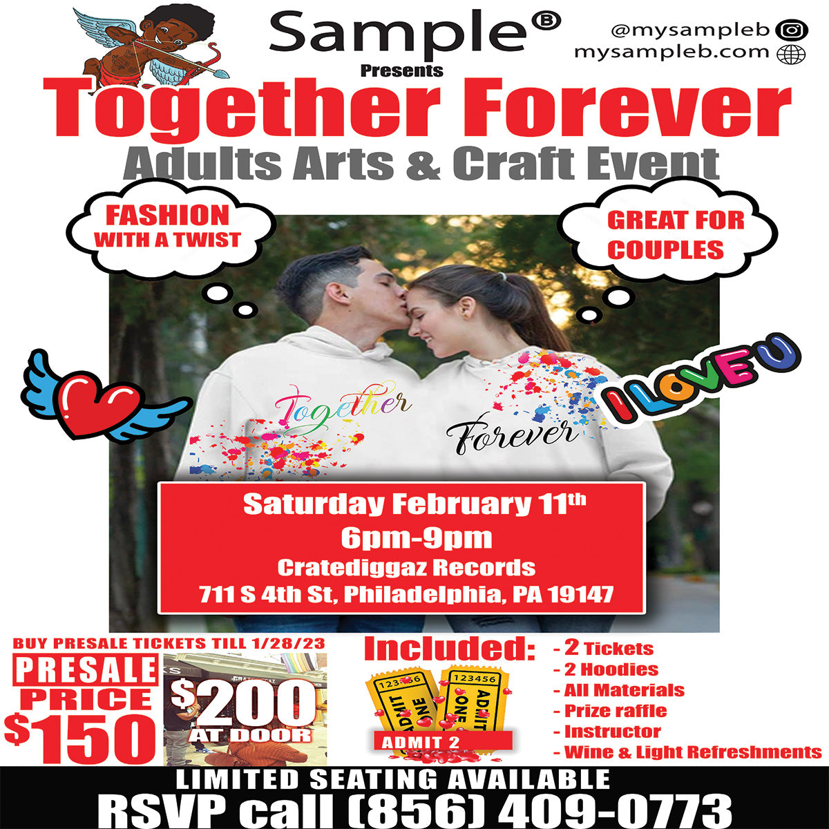 Together Forever Adults Arts & Craft Event