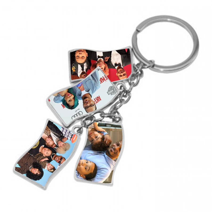 (4) Picture Keychain