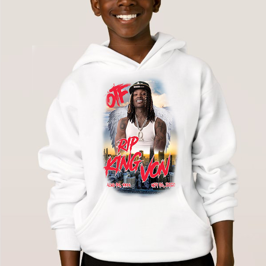 "RIP" Designs - Youth Standard (8.5" x 11") Hoodie Included